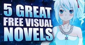 Five MORE Great Free Visual Novels for Beginners!! #DontStopDecember