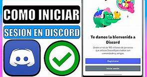 🔴Como iniciar sesion en discord 2023