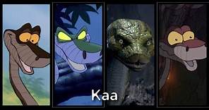Kaa Evolution in Movies & Cartoons (The Jungle Book)