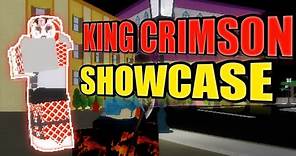 Roblox Bizarre Adventures | King Crimson Showcase