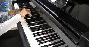 Mozart Laudate Dominum KV339 for piano solo