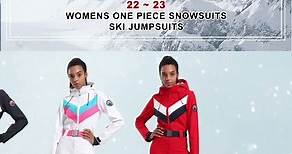 Women's Overalls Ski Suits & One Piece Ski Jumpsuits, Retro Ski Onesies