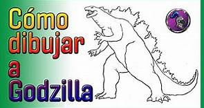 🦖Cómo dibujar A GODZILLA 🦖How to draw GODZILLA✏️