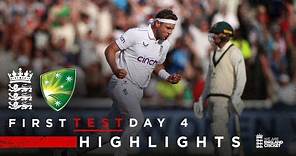 Broad Sets Up Dramatic Last Day! | Highlights - England v Australia Day 4 | LV= Insurance Test 2023