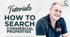 How to Find Commercial Properties on MLS and Loopnet (Florida Realtors) - Cardinal Tutorials