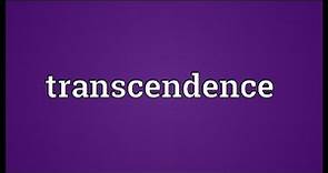 Transcendence Meaning