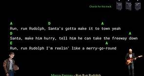 Mason Ramsey - Run Run Rudolph - Lyrics Chords Vocals