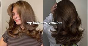 my hair care routine for healthy hair