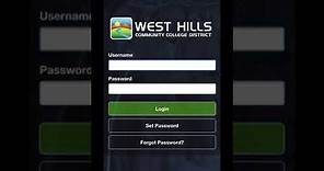 Register for Classes - Using the MyWestHills App