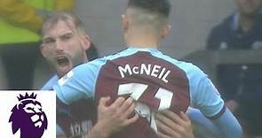 Dwight McNeil's second career goal equalizes against Leicester City | Premier League | NBC Sports