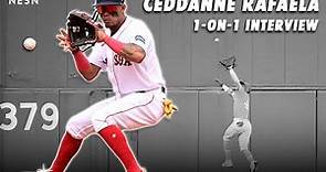 Red Sox Rookie Phenom Ceddanne Rafaela Shares Journey To MLB