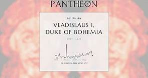 Vladislaus I, Duke of Bohemia Biography - Duke of Bohemia