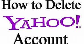 How to Delete Yahoo Account Permanently | How to Deactivate Yahoo Account