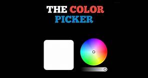 How to Create Color Picker in HTML & Javascript | CodingWithFun