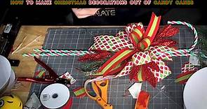 Making a Christmas Candy Cane