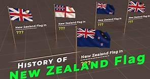 History of New Zealand Flag | Timeline of New Zealand | Flags of the world |