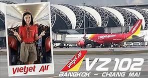 Thai Vietjet Air A321-200, VZ 102 Bangkok-Chiang Mai