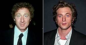 Jeremy Allen White says no, he is still not related to look a like Gene Wilder
