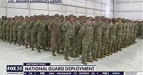 Florida National Guard hosts deployment ceremony for 300 soldiers