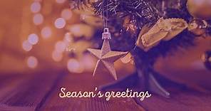 Season’s Greetings and Holiday Terms to Use