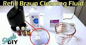 Refill Braun Cleaning Fluid Cartridge - Braun Shaver