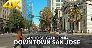 [4K] SAN JOSE - Driving Downtown San Jose, California, USA, Travel, 4K UHD