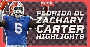 Florida DL Zachary Carter Highlights | 2022 NFL Draft | KCSN Profiles