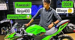 Kawasaki Ninja 400 BS7 2024 Full review | Features | On Road Price | Mileage | best in 400cc ?