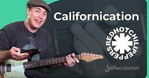 Californication Guitar Lesson | Red Hot Chili Peppers