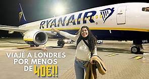 ¿Cómo es viajar en una aerolínea low cost? | Vuelo de Málaga a Londres con Ryanair
