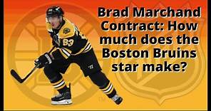 Brad Marchand Contract : How much does the Boston Bruins star make?
