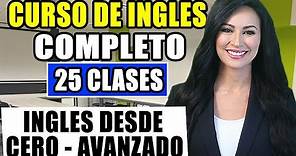 Curso de ingles desde el inicio COMPLETO Y GRATIS para PRINCIPIANTES hasta AVANZADO