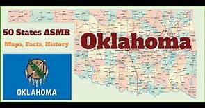 [ASMR] State Map Geography Part 12: Oklahoma