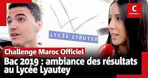 Bac 2019 : ambiance des résultats au Lycée Lyautey
