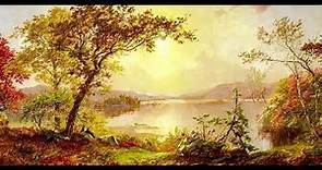 Jasper Francis Cropsey - Greenwood Lake, Autumn on the Hudson (1875)
