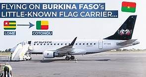 TRIPREPORT | Air Burkina (ECONOMY) | Lomé - Cotonou | Embraer 170