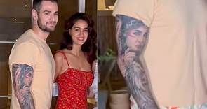 Disha Patani spotted with rumoured boyfriend Alex, latter's hand tattoo of Disha's face catches attention, see pic