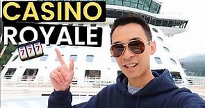How The Casino Royale Works On Royal Caribbean Cruise Ships (Full Tour)