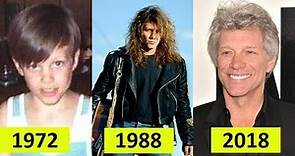 Jon Bon Jovi Transformation - The Evolution of Jon Bon Jovi 1972 - 2018