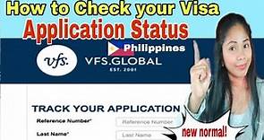 How To Track Visa Application Status Online VFS GLOBAL 2022! #visa