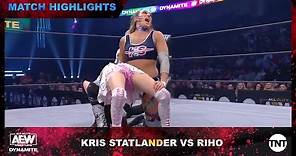 Riho fights off Kris Statlander for the AEW Women’s World Championship