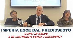 Claudio Scajola - IMPERIA ESCE DAL PREDISSESTO! ✅ CONTI IN...