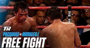 Erik Morales vs Manny Pacquiao 1 | FREE FIGHT | GREAT FIGHTS IN BOXING
