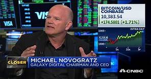 Watch CNBC's full interview with Michael Novogratz, CEO of Galaxy Digital