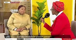 Remembering Zoleka Mandela with Mapisa-Nqakula