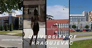 University of Kragujevac Tour: University Rectorate, Medical Faculty (New&Present building), etc