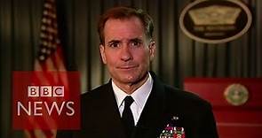 'We are on the offence against Islamic State' Admiral John Kirby tells BBC News
