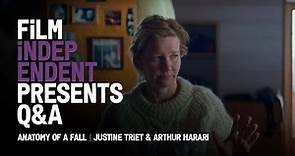 ANATOMY OF A FALL - Q&A | Justine Triet & Arthur Harari | Film Independent Presents