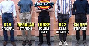 COMPLETE Guide To Dickies Work Pants! | Which Fit Is Best? (874, 873, Double Knee, Cargo, Skinny)