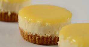 Lemon Cheesecakes (Classic Version) - Joyofbaking.com